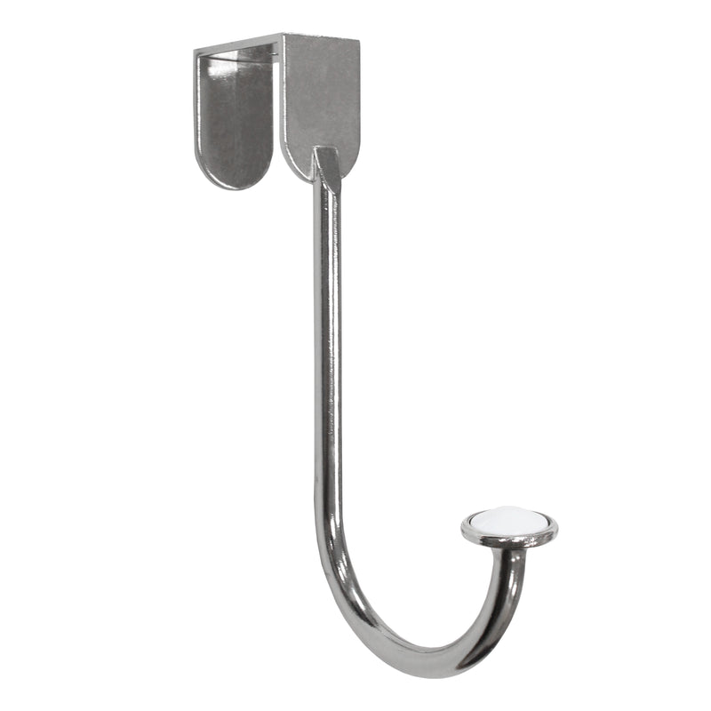 Over the door Single Hook Brushed Nickel/Matte Black