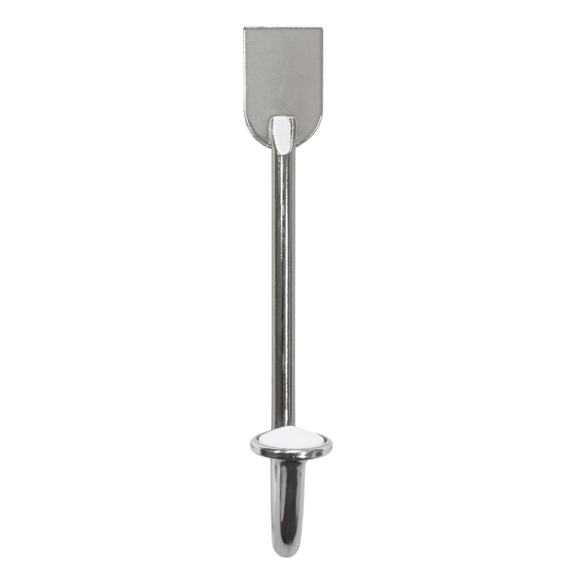 Over the door Single Hook Brushed Nickel/Matte Black