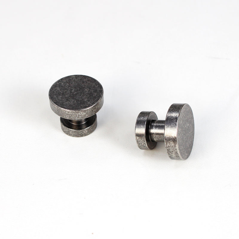 Cabinet Knob Vintage Antique Nickel