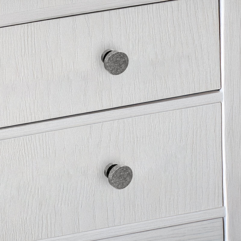 Cabinet Knob Vintage Antique Nickel
