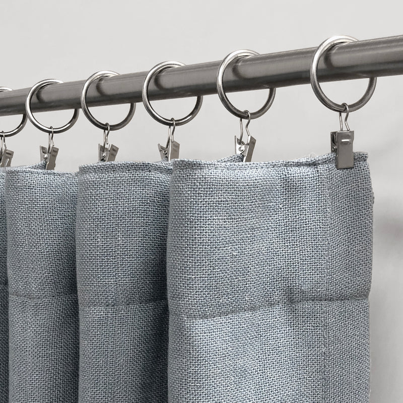 1-1/2 in. Clip Rings For 1 in. Curtain Rods