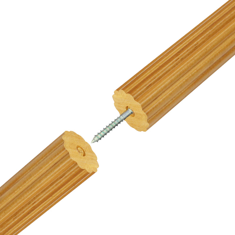 Screws for Wood Single Curtain Rod (6FT & 8FT) 1-3/8 in.