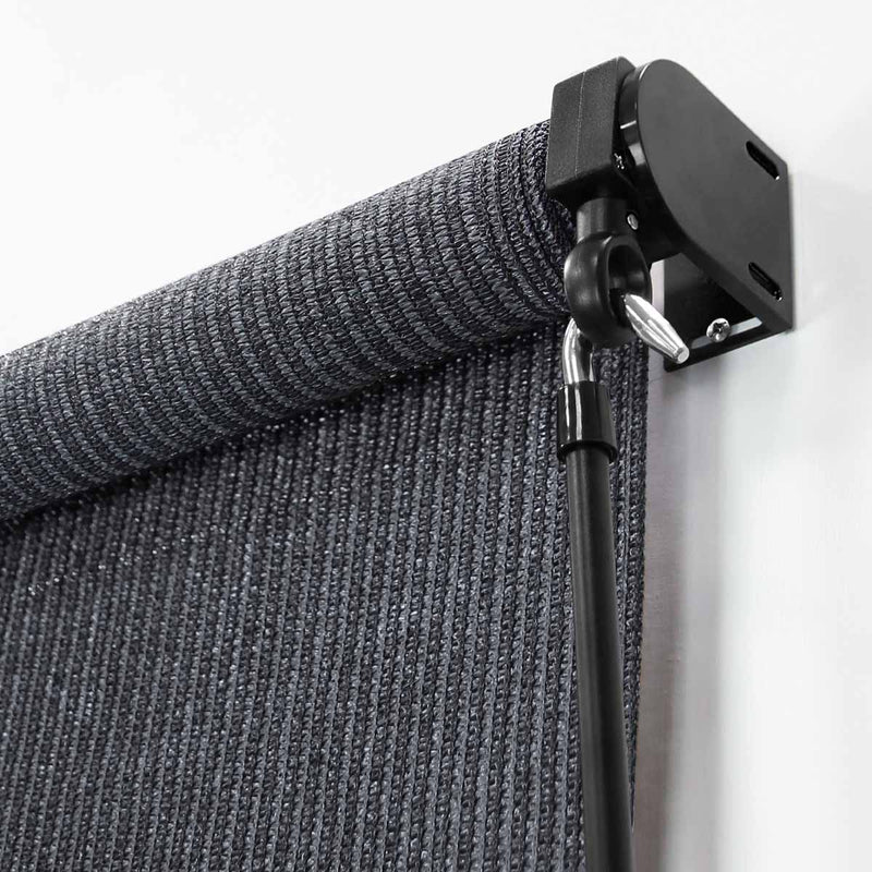 Lumi Outdoor Roll-Up Shade – Crank Operated – UV Protection, Weather-Resistant – Exterior Roller Blind for Patio, Balcony, Garden