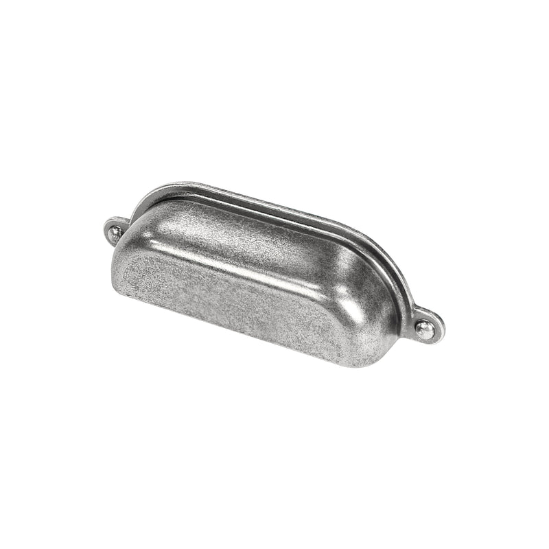 Drawer Pull Vintage Library 3" or 3.75" Antique Nickel/Matte Black