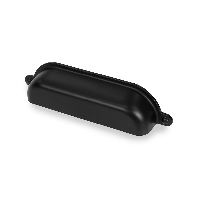 Drawer Pull Vintage Library 3" or 3.75" Antique Nickel/Matte Black