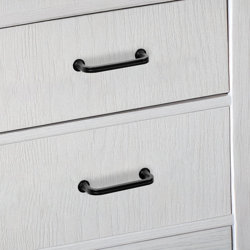 Drawer Pull Classic 3" or 3.75" Antique Nickel/Matte Black/Brass