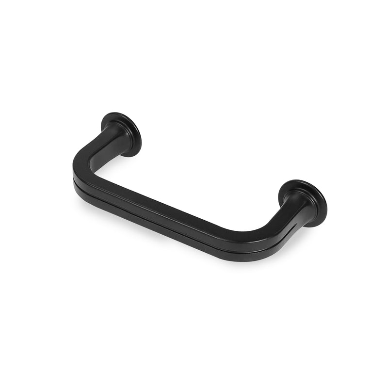 Drawer Pull Classic 3" or 3.75" Antique Nickel/Matte Black/Brass