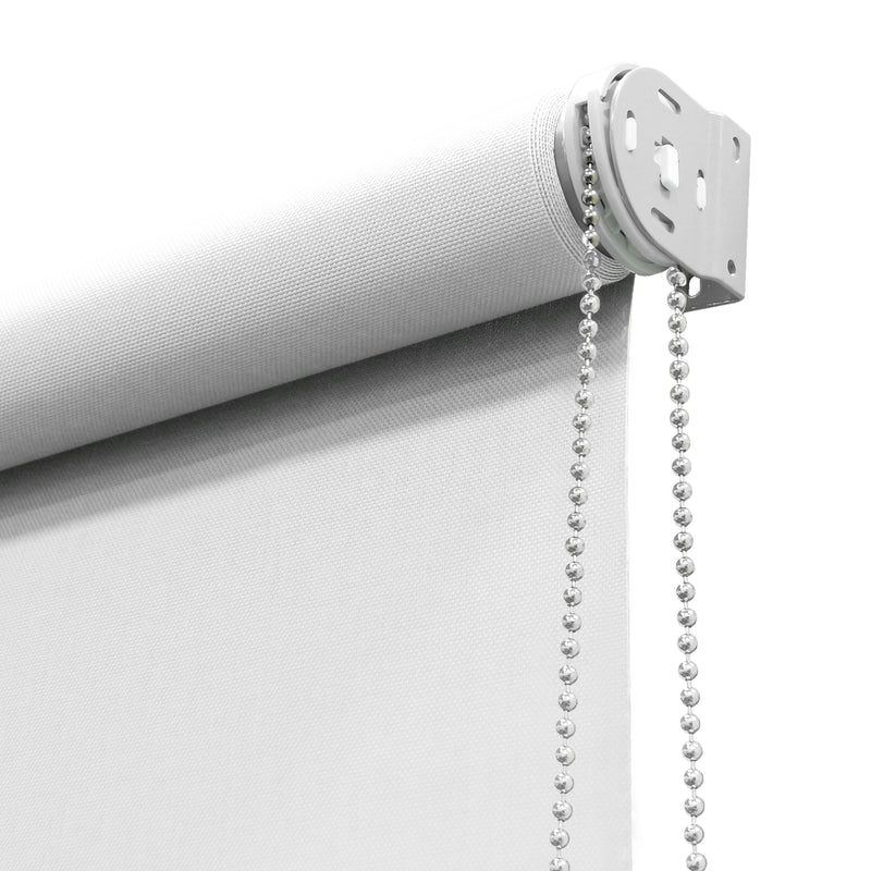 (With Valance) Ball Chain Solar Fabric Roller Shade (3 colors)