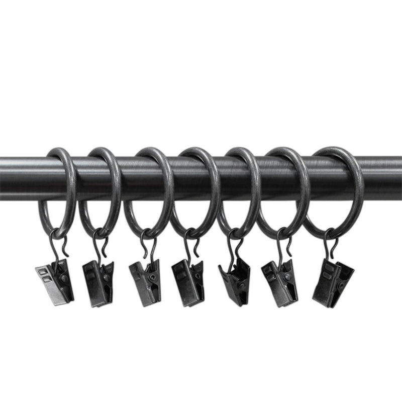 1-1/4 in. Clip Rings in 9 colors (7-Pack)