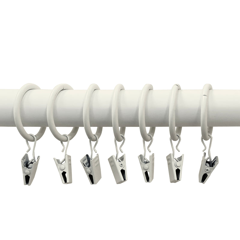 1-1/4 in. Clip Rings in 9 colors (7-Pack)