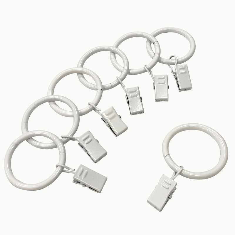 1-1/4 in. Clip Rings in 9 colors (7-Pack)