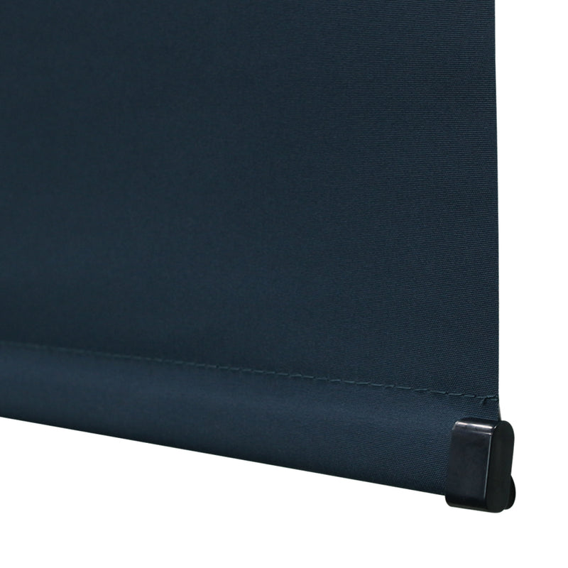 Cordless Cut-to-Size Slow Release Blackout Fabric Roller Shade_Dark Blue