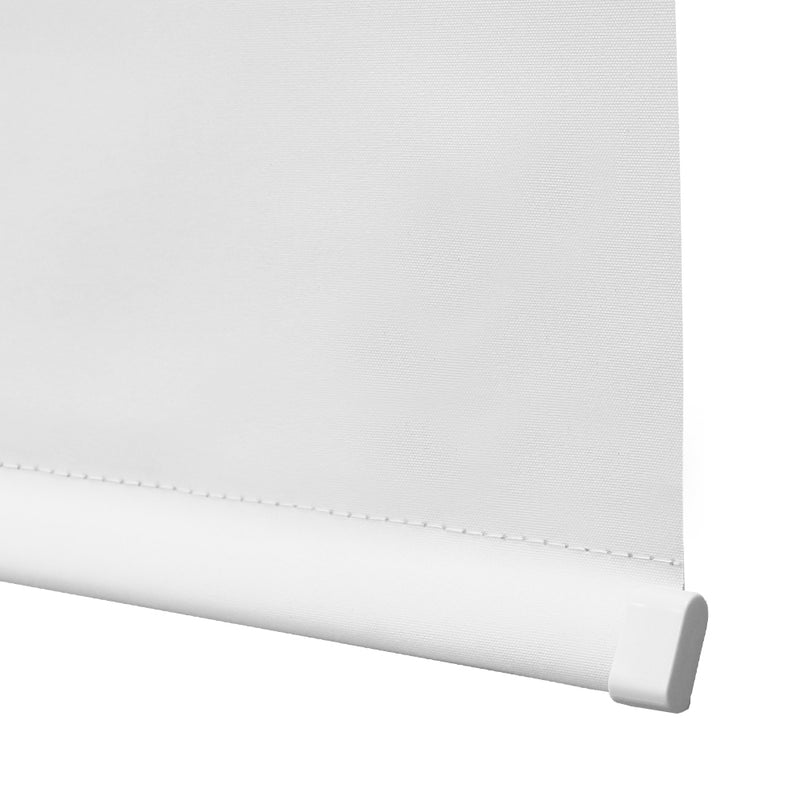 Cordless Cut-to-Size Slow Release Blackout Fabric Roller Shade_White