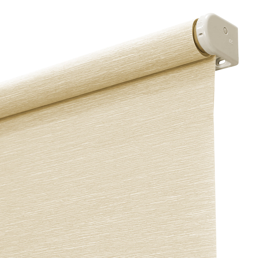 Cordless Cut-to-Size Slow Release Light Filtering Fabric Roller Shade_Linen