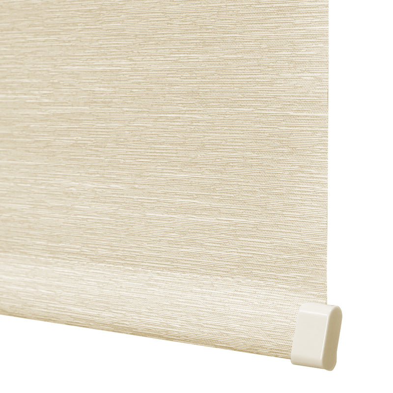 Cordless Cut-to-Size Slow Release Light Filtering Fabric Roller Shade_Linen