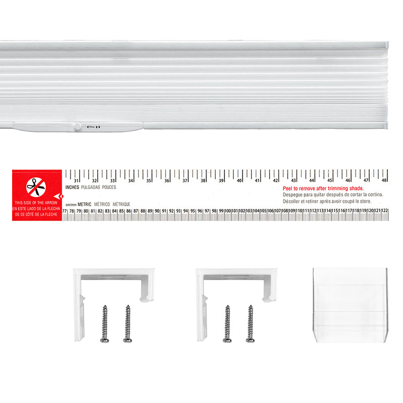 Cordless POP Cellular Shades Light-Filtering_White