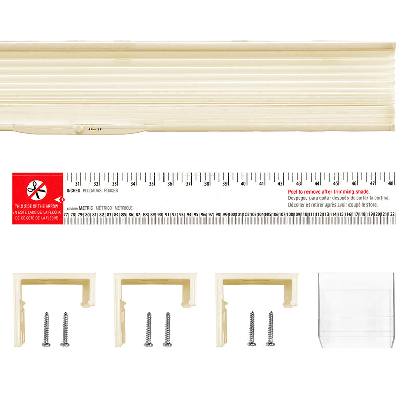 Cordless POP Cellular Shades Light-Filtering_Ivory