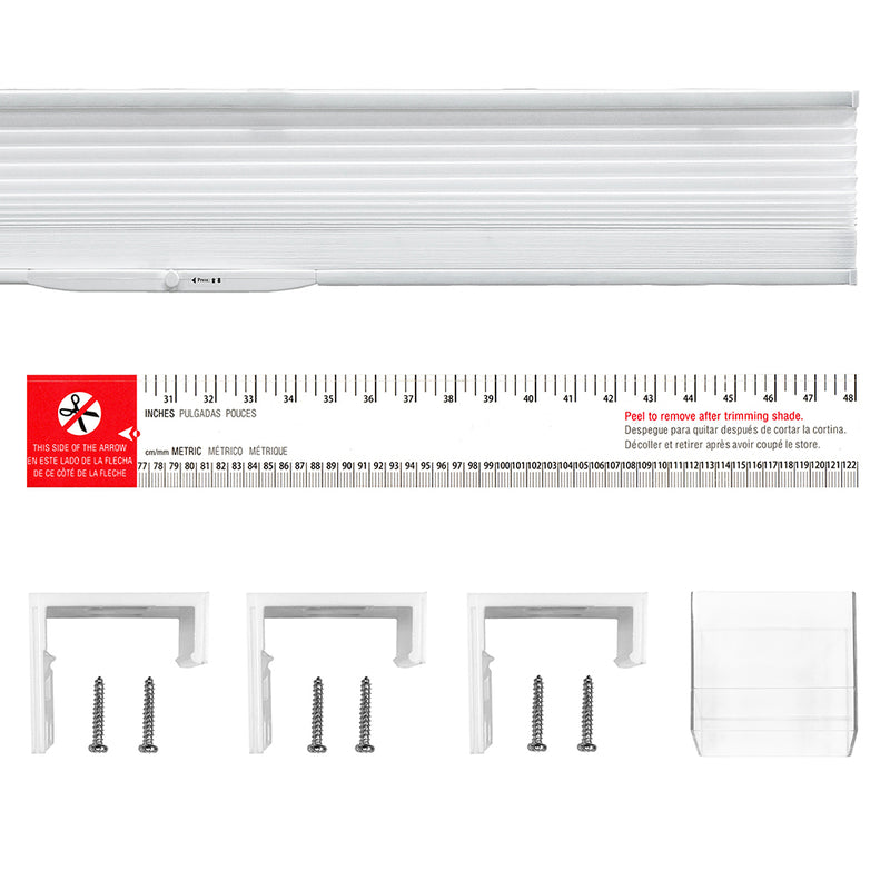 Cordless POP Cellular Shades Light-Filtering_White