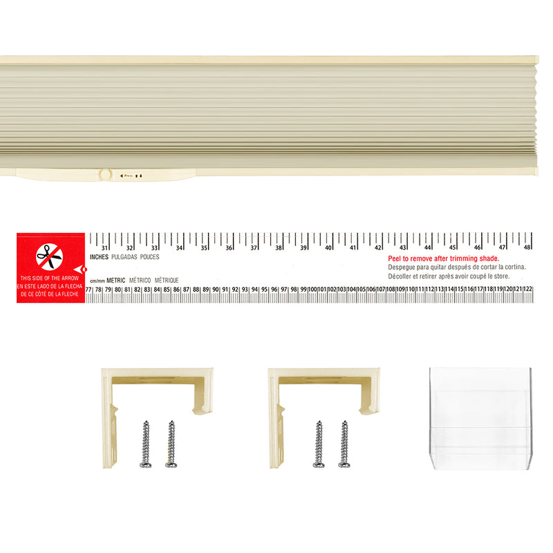 Cordless Cellular Shades Room-Darkening _Ivory