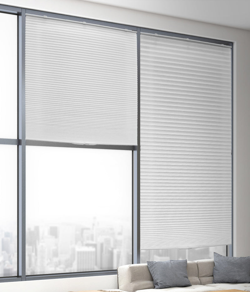 Cordless Cellular Shades Room-Darkening _White
