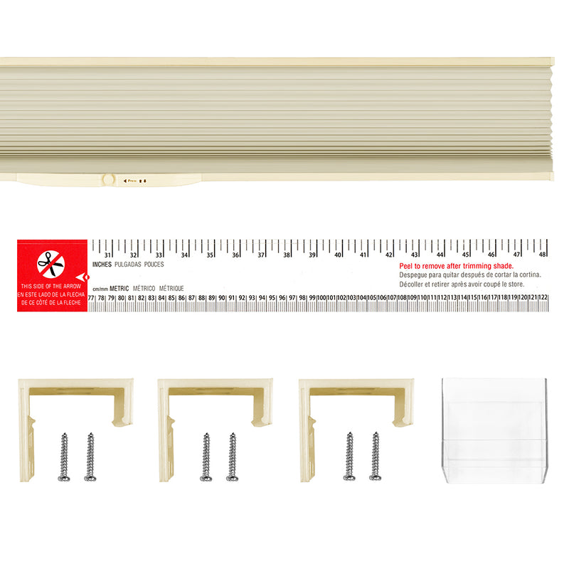 Cordless Cellular Shades Room-Darkening _Ivory