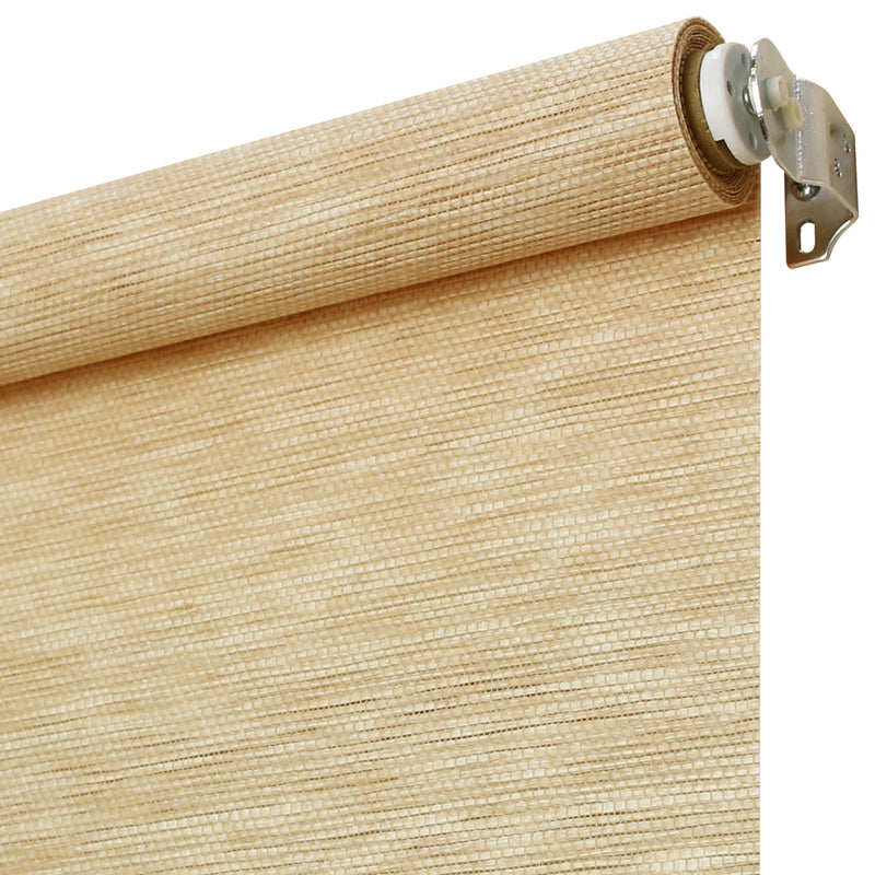 Cordless Light-Filtering Natural Roller Shades (4 colors)
