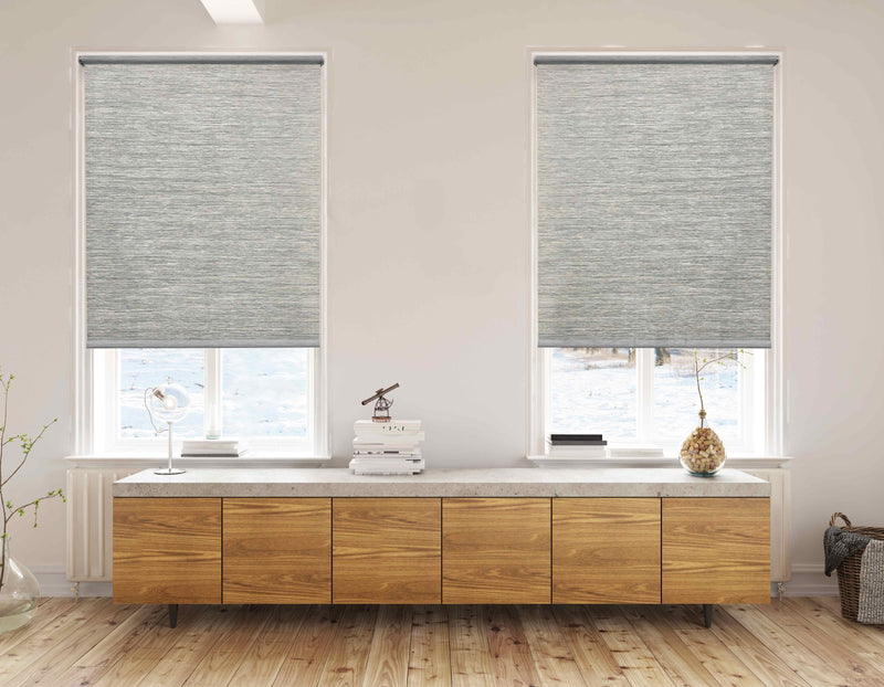 Cordless Light-Filtering Natural Roller Shades (4 colors)