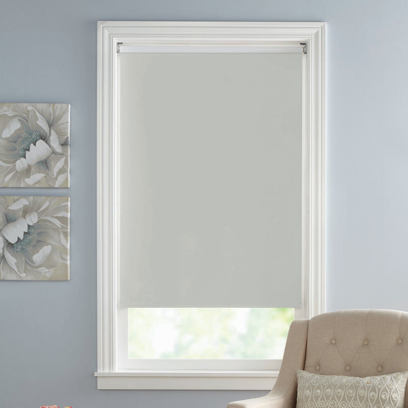 Cordless Cut-to-Size Slow Release Blackout Fabric Roller Shade_Taupe