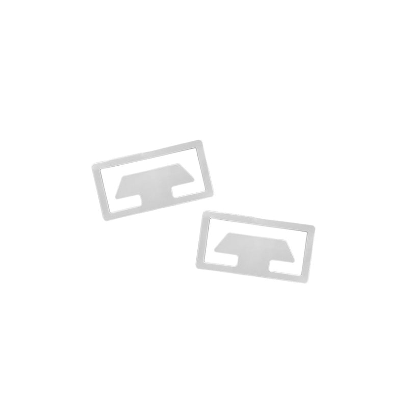 Cut-to-Size Cordless Light-Filtering PAPER Temporary Pleated Shades_White_6 pks