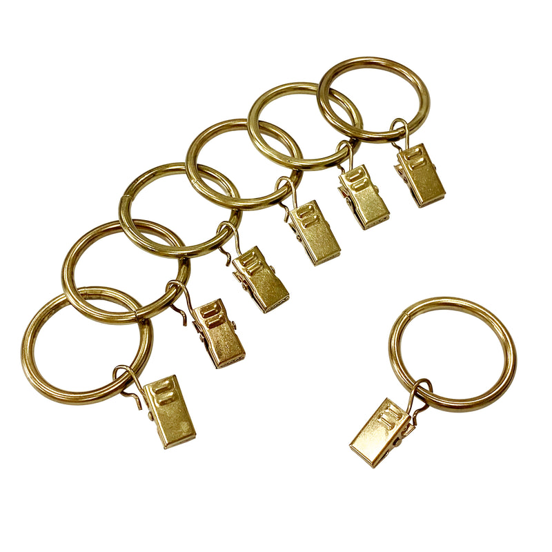 1-1/4 in. Clip Rings in 9 colors (7-Pack)