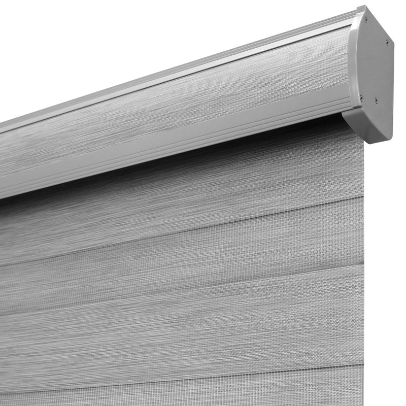 Cordless Light-Filtering Zebra Blinds_Grey