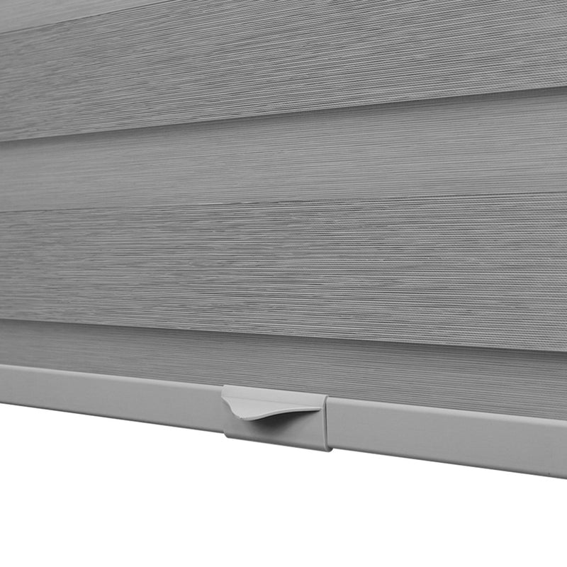 Cordless Blackout Zebra Blinds_Grey