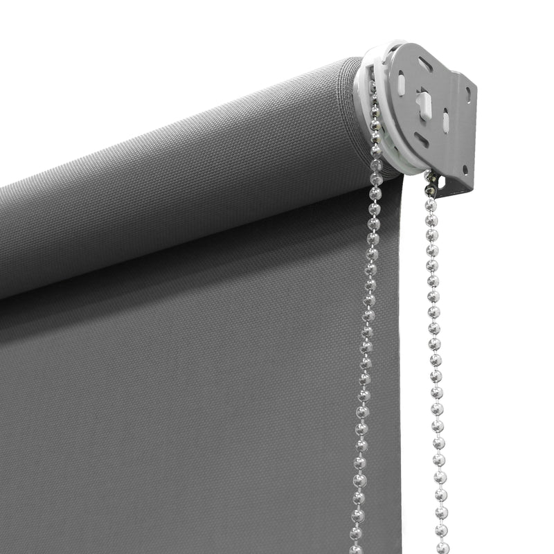 (Without Valance) Ball Chain Solar Fabric Roller Shade (3 colors)